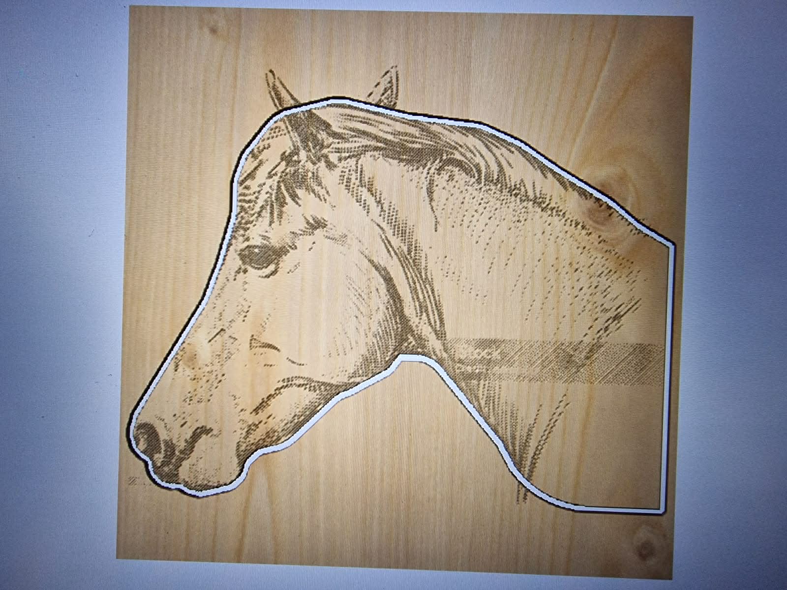 Dřevěný kůň pro děti - velký, ruční výroba 1